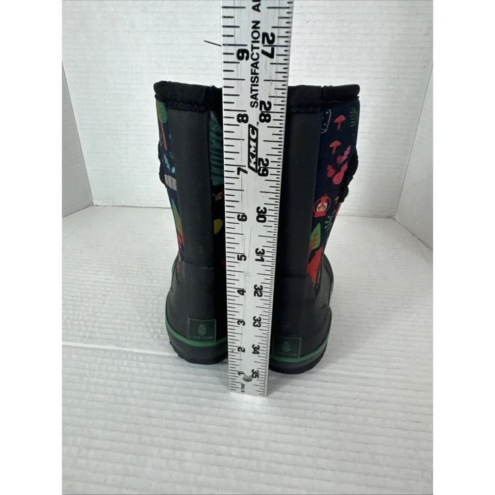 LoneCone Unisex Toddler Kids 7T (Ages1-3) Neoprene Mudboots Camp Forest Animal